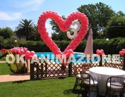 palloncino matrimonio roma